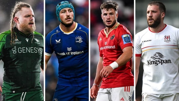Connacht, Leinster, Munster and Ulster are all in the mix for the play-offs