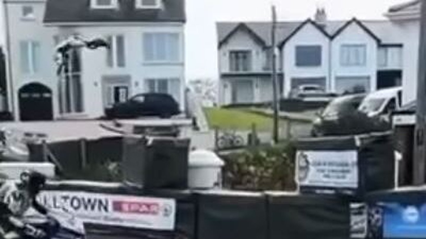 Watch: North West 200 rider flung 25ft in air after crash