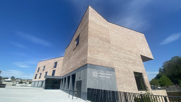 The four-storey Peace Campus is located in Monaghan town