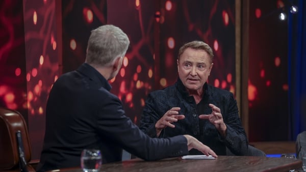 Michael Flatley on Friday's Late Late Show