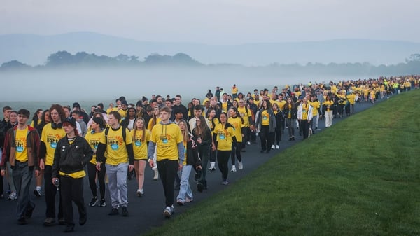 Fifty-one new walks were held in Ireland for Darkness into Light, out of a total of 180 (Pic: Inpho)