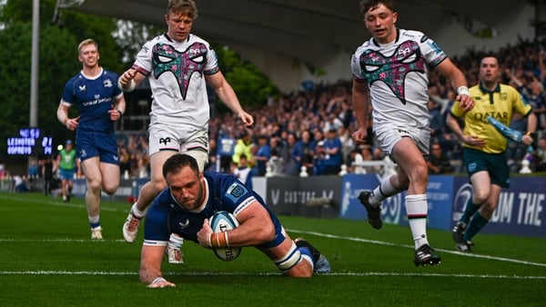 Jason Jenkins was among the Leinster try-scorers