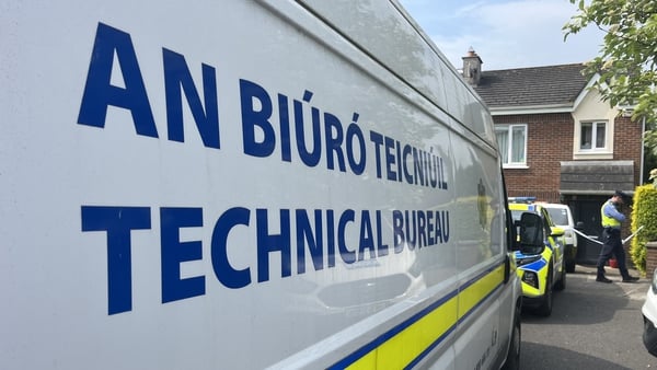 The Garda Technical Bureau are carrying out a forensic examination of the scene