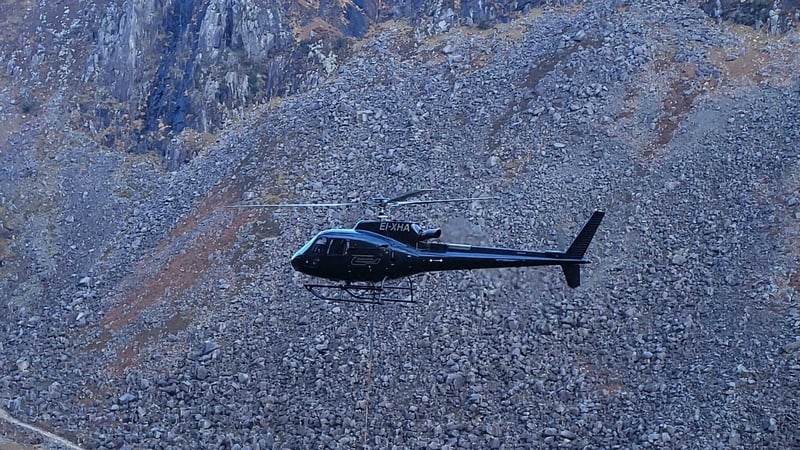 Accidental fire in Wicklow Mountains during warning