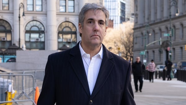 Michael Cohen is due to testify in the trial