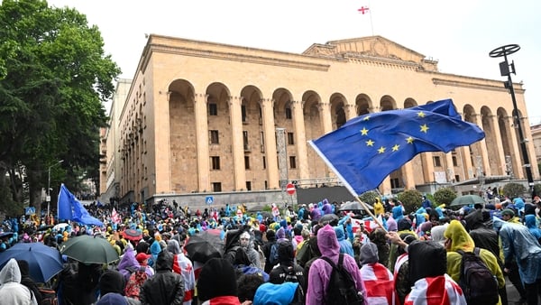 The ex-Soviet republic has been gripped for weeks by huge protests over the bill