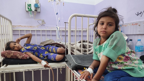 Injured children at the Al-Aqsa Martyrs Hospital are deprived of the necessary treatments due to the fuel crisis and lack of medication