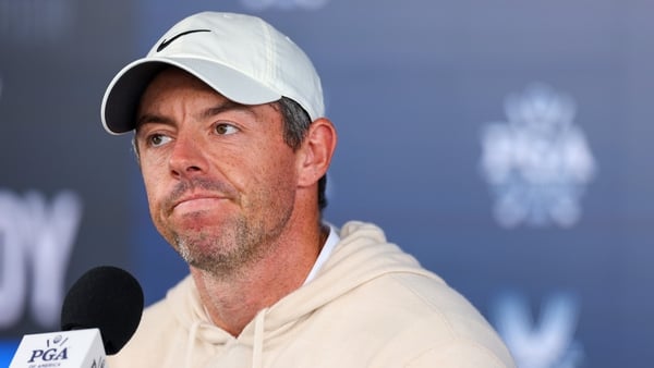 Rory McIlroy sounded a gloomy note about the chances of a golfing peace deal