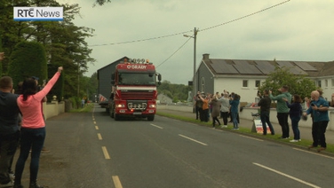 Modular Homes escorted away in Coole