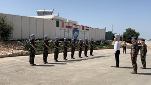 Tánaiste visits Irish UN peacekeepers in Lebanon