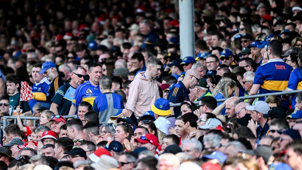 Tipp supporters were heavily outnumbered in Thurles