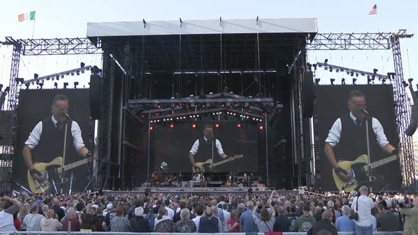 80,000 people watched Bruce Springsteen and The E Street Band at Croke Park on Sunday