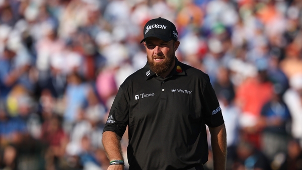 Shane Lowry on the final green at Valhalla on Sunday