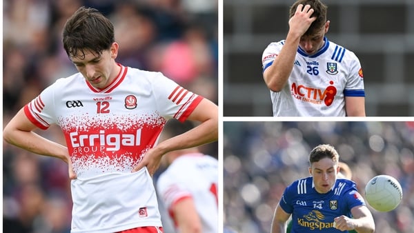 It was a difficult weekend for Derry, Monaghan and Cavan