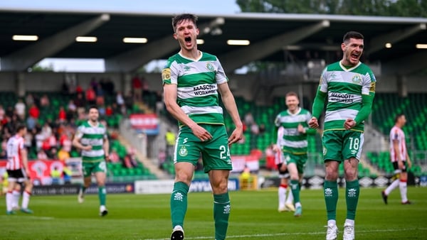 Shamrock Rovers will be away from home in the first leg