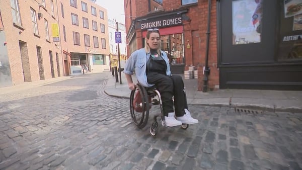 DJ and accessibility rights activist Louise Bruton is involved in highlighting the survey