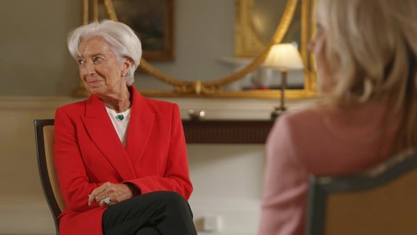Christine Lagarde spoke to Miriam O'Callaghan for Prime Time