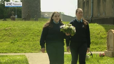 Two young sisters from Co Donegal say they want to see an end to senseless road deaths