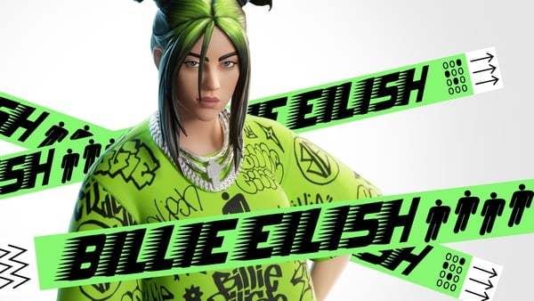 Billie Eilish appears in video game sensation Fortnite