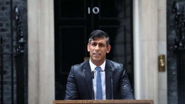 Rishi Sunak announced outside his 10 Downing Street residence that he was calling the election earlier than some had expected