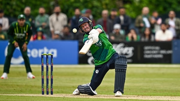 George Dockrell delivered 53 off 30 deliveries to secure three-run win for Ireland (file pic)