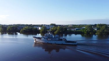 French naval ships dock in Limerick