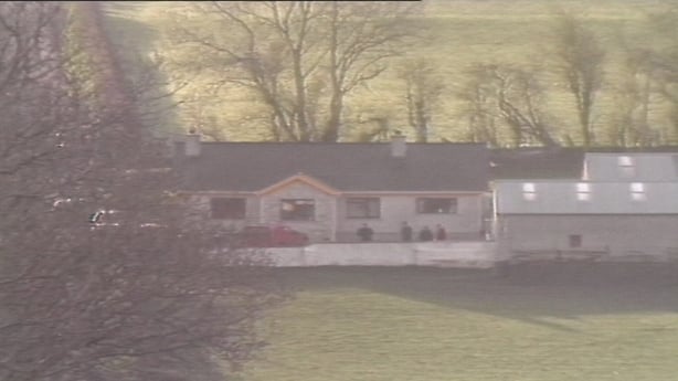 Two IRA gunmen were lying in wait for Ian Sproule when he returned home to his family's remote farm in Castlederg