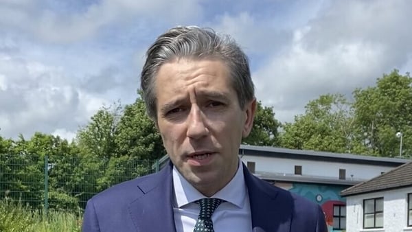 Simon Harris said the situation in Gaza 'absolutely needs to stop'