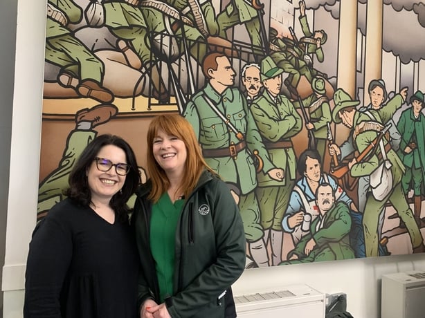 Blathnaid-Ni-Chofaigh-with-Aline-Fitzgerald-General-Manager