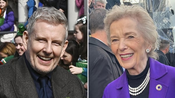 Patrick Kielty and Mary Robinson are among a cohort being honoured by Ulster University