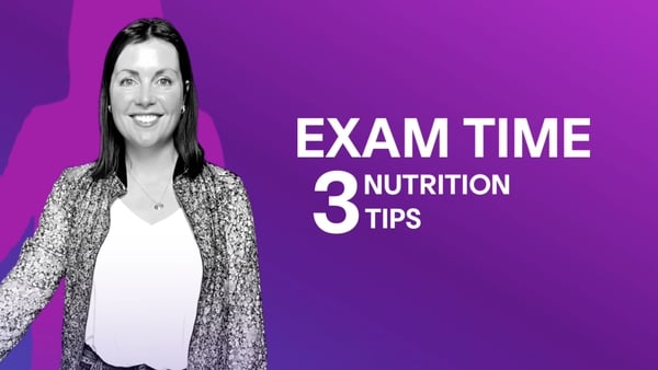Dietician Orla Walsh shares her three top tips on how to fuel for your exams