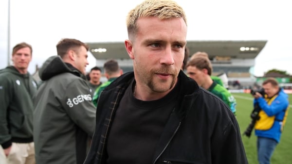 Mack Hansen pictured after Connacht's loss to Stormers in Round 17