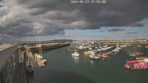 Watch: Waterspout forms at Dún Laoghaire harbour
