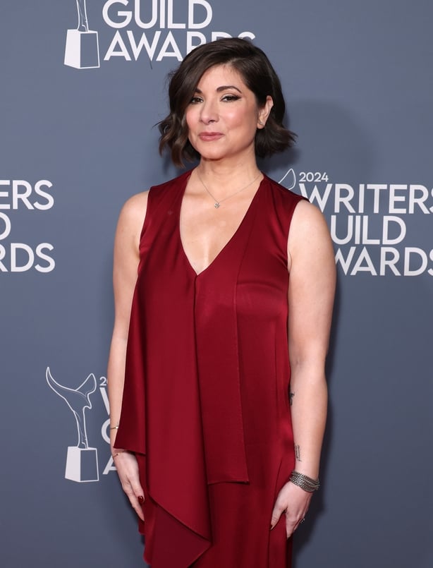 Christine Boylan attends the 76th Annual Writers Guild Awards. Getty Images.