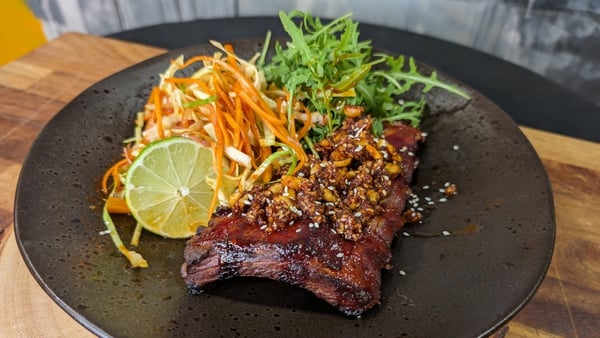 Kevin Dundon's Korean sauce sticky bacon ribs