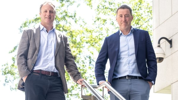 (L-R) Conor Killeen and Lloyd O'Rourke are co-CEOs of VEI Global