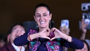 Sheinbaum makes history as Mexico's first woman president
