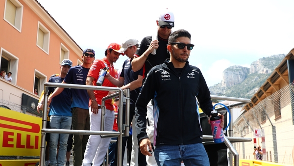 Ocon collided into his team-mate Pierre Gasly during the early stages of the Monaco Grand Prix