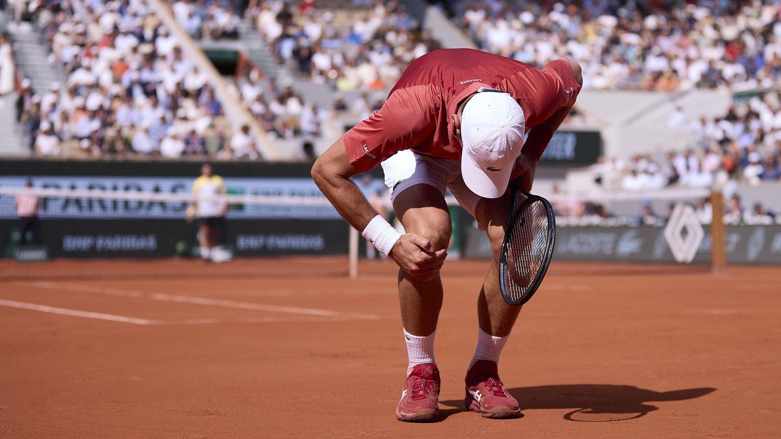 Djokovic withdraws from French Open due to knee injury