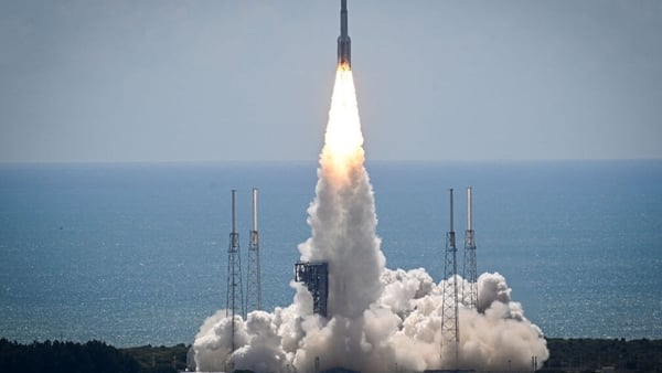 The Starliner, with two astronauts aboard, lifted off from Florida