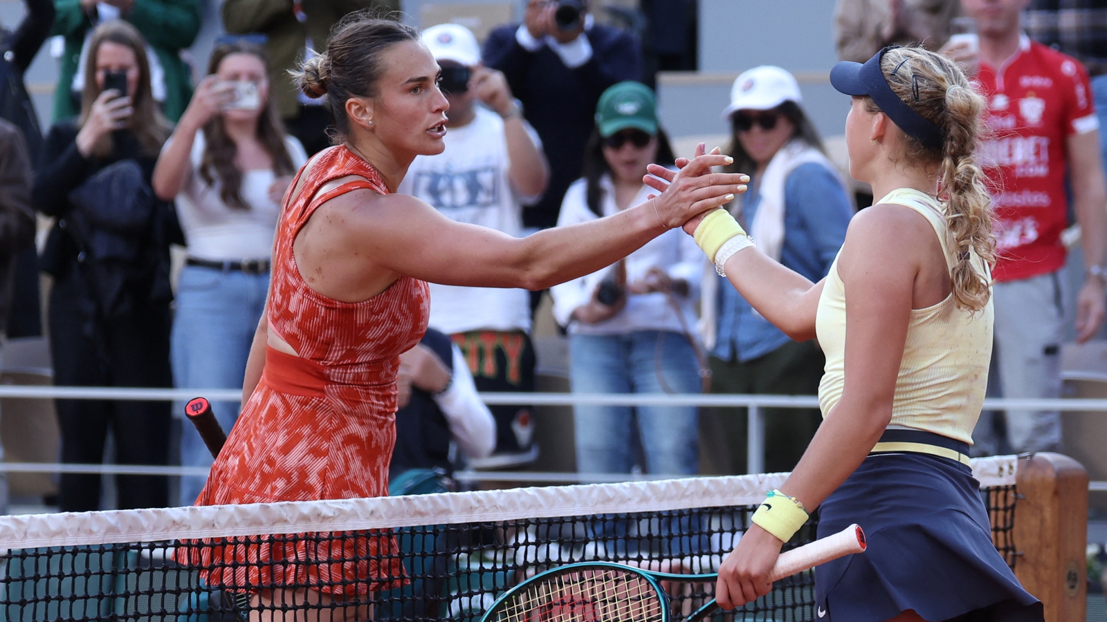 Sabalenka and Rybakina suffer French Open QF upsets