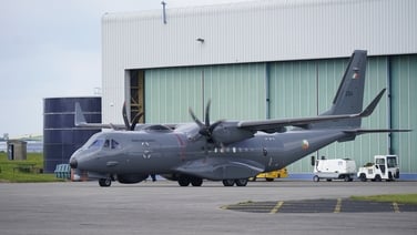 Watch: Countering "complex and advanced threats" with the Irish Air Corps' new maritime aircraft