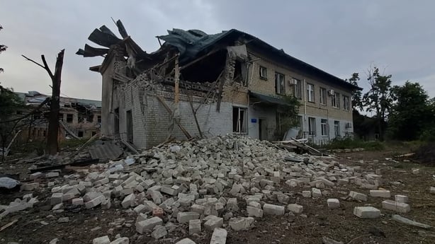 Shelling in Ukraine