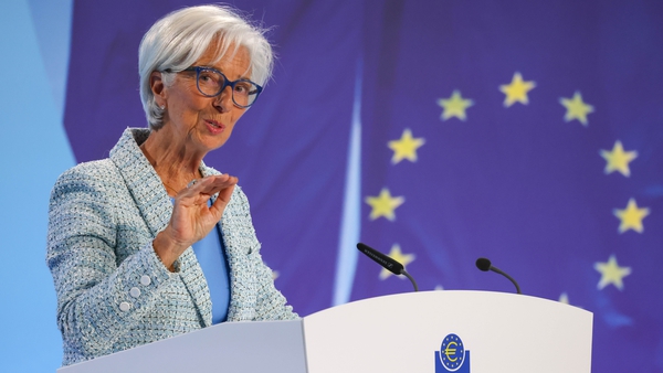 Christine Lagarde told a press conference there would be 'bumps on the road'