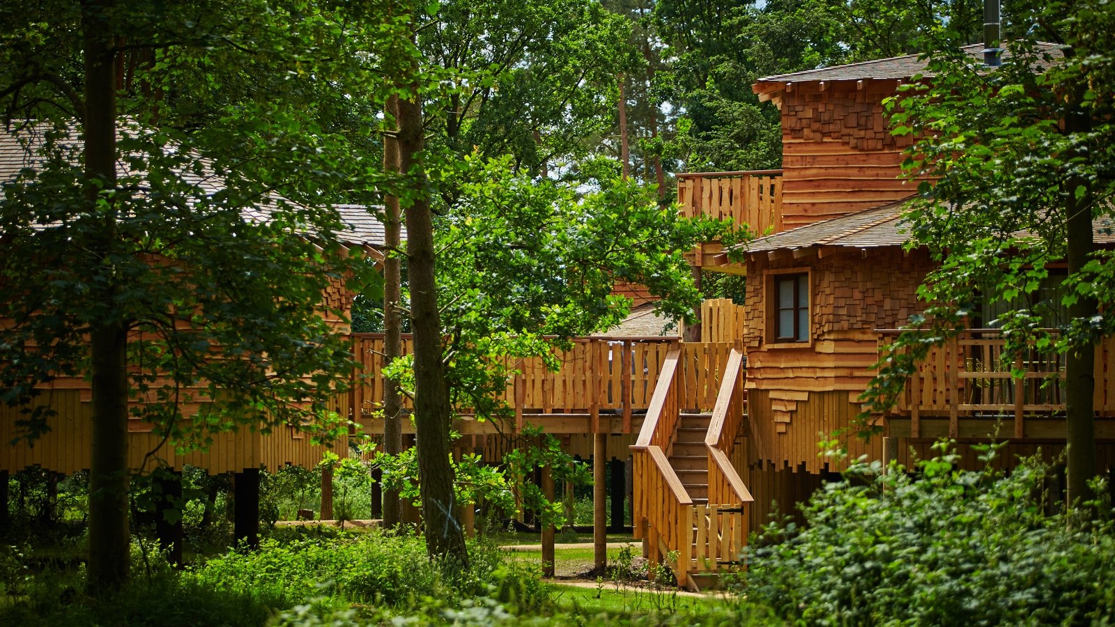 Construction of development at Center Parcs in September