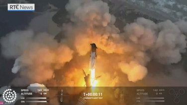 SpaceX launches its Starship megarocket