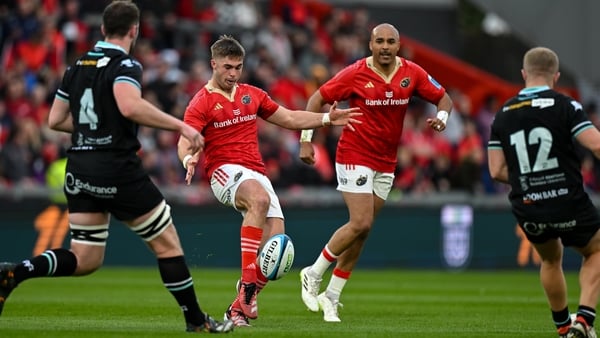 Jack Crowley kicked 13 of Munster's 23 points last Friday