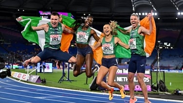 Ireland win magnificent relay gold at European Championships