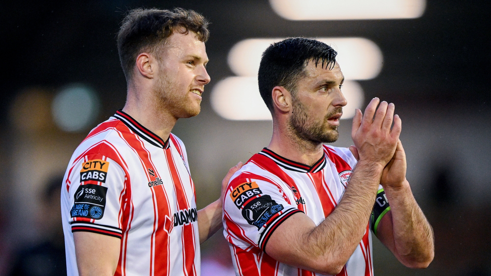 Derry overcome Galway to stay on Shelbourne’s heels