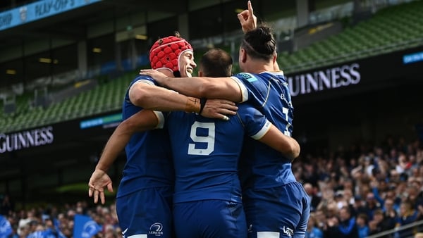 Leinster ran in six tries at the Aviva Stadium